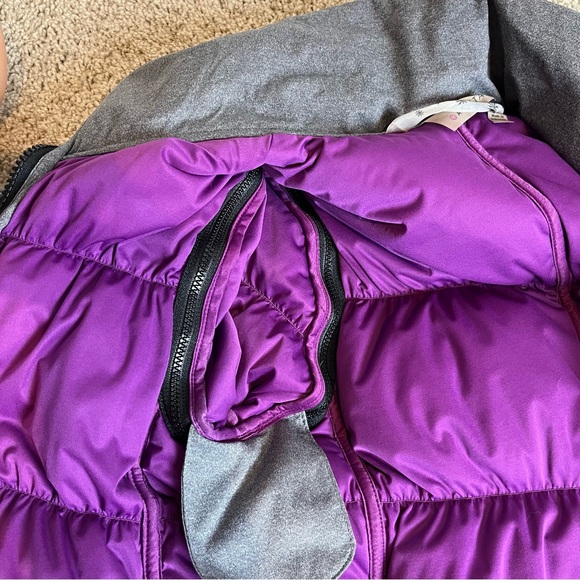 Athleta Limber convertible Goose Down Jacket gray size XS - Picture 12 of 15